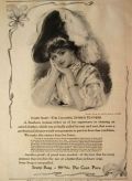 1908 Ivory Soap Ad ~ For Cleaning Ostrich Feathers