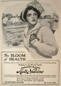 1910 Anheuser Busch Malt Nutrine Ad ~ Lady Golfer