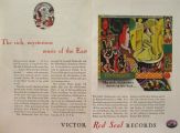 1928 Victor Red Seal Records Ad ~ Scheherazade