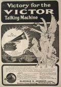 1901 Victor Talking Machine Ad ~ Victory