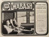 1903 Wabash Line Railroad Ad