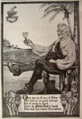 1907 White Rock Water Ad ~ Old Man of Tobago