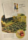 1943 Coca Cola Coke Ad ~ Victory Garden