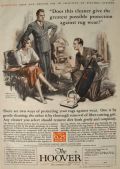 1931 Hoover Vacuum Ad ~ Arthur William Brown