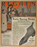 1908 Regal Shoes Ad ~ Beautiful Art