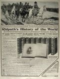 1908 Ridpath's History of the World Leather Set Ad