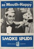 1932 Spud Cigarettes Ad ~ Be Mouth Happy