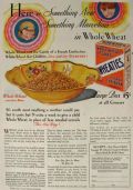 1931 Wheaties Cereal Ad ~ Something Marvelous in Whole Wheat