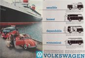 1958 Volkswagen VW Beetle & Light Truck Ad