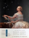 1958 De Beers Diamond Ad ~ Constellation Cygnus