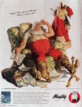 1944 WWII Maytag Appliances Ad ~ Haddon Sundblom Santa