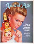 1968 Ancient Age Bourbon Ad ~ Pretty Lady