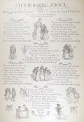1896 Antique Kate Greenaway Drawings with Verse