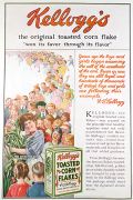 1919 Kellogg's Corn Flakes Ad ~ Sweetheart of the Corn