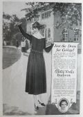 1917 Betty Wales Dresses Ad ~ Just the Dress For College