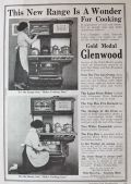 1917 Glenwood Coal & Gas Range Ad ~ Makes Cooking Easy