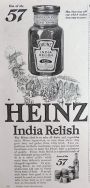 1917 Heinz India Relish Ad