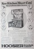 1917 Hoosier Cabinet Ad ~ Kitchen Short-Cuts