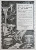 1917 Klever Kraft Silverware Ad ~ Herbert Meyer Art