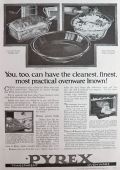 1917 Vintage Pyrex Ad ~ Corning Glass