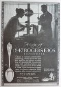 1917 Rogers Bros Silverware Ad ~ Old Colony Pattern
