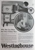 1917 Westinghouse Range & Sewing Machine Ad