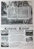1916 Kiddie-Koop Antique Playpen Crib Ad