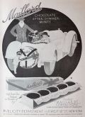 1916 Maillard Chocolate Mints Ad ~ Deco Art