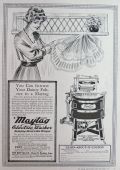 1916 Antique Maytag Washing Machine Ad ~ Intrust Dainty Fabrics