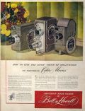 1948 Bell & Howell Filmo Movie Camera Ad