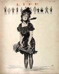 1907 Life (Humor) Magazine Cover ~ Henry Hutt, Beach Lady