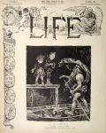 1907 Life (Humor) Magazine Cover ~ Charon, Ferryman of Hades
