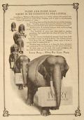 1908 Ivory Soap Ad ~ Elephants
