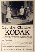 1910 Kodak Camera Ad ~ Let the Children Kodak