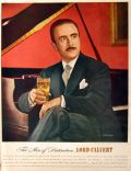 1948 Lord Calvert Whiskey Ad ~ Claudio Arrau