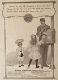 1905 Children's Sorosis Shoes Ad ~ Mr. Postman