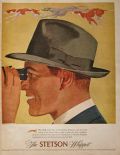 1948 Stetson Whippet Hat Ad