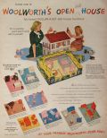 1948 Woolworth's Jolly Twins Doll House Furniture Ad