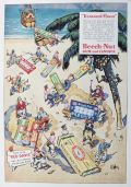 1935 Beechnut Candy & Gum Ad ~ Buried Treasure