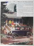 1930 Ford Ad ~ Three Window Fordor Sedan