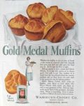 1924 Gold Medal Flour Ad ~ Muffins