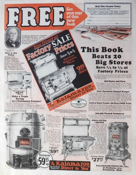 1925 Kalamazoo Stove & Furnace Ad