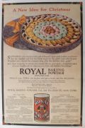 1919 Royal Baking Powder Ad ~ Christmas Cakes & Cookies Recipes