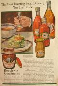 1918 Beechnut Condiments Ad ~ French Dressing Recipe