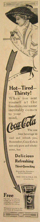 1912 Coca Cola Coke Ad