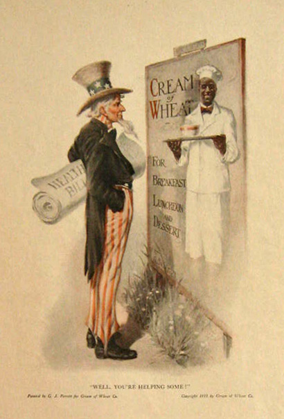 1915 Cream of Wheat Ad ~ Uncle Sam