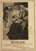 1906 Kodak Camera Ad ~ Man Photographs Woman