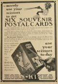 1907 Racist Korn Kinks Ad ~ Souvenir 