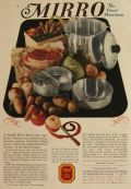 1928 Mirro Aluminum Ad ~ 10 Quart Cooker