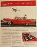 1958 Ford Thunderbird Convertible Ad